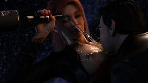 Escena de Race of Life con renders 3D realistas