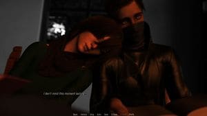Escena de Projekt : Passion, novela visual de ciencia ficción de Classy Lemon