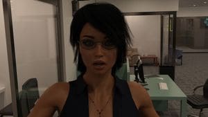 Escena de Rainy Day, novela visual porno con fantasía y superpoderes